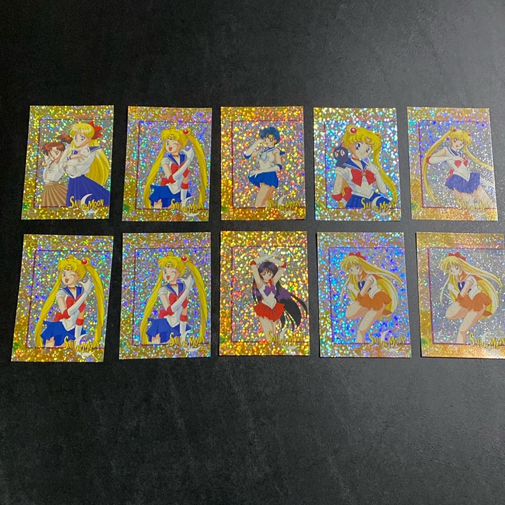 1999 Sailor Moon Trading Stickers lot